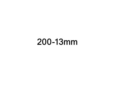 200-13mm